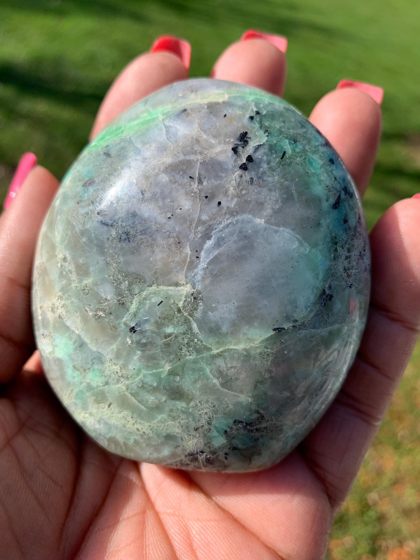 Green Moonstone Freeform