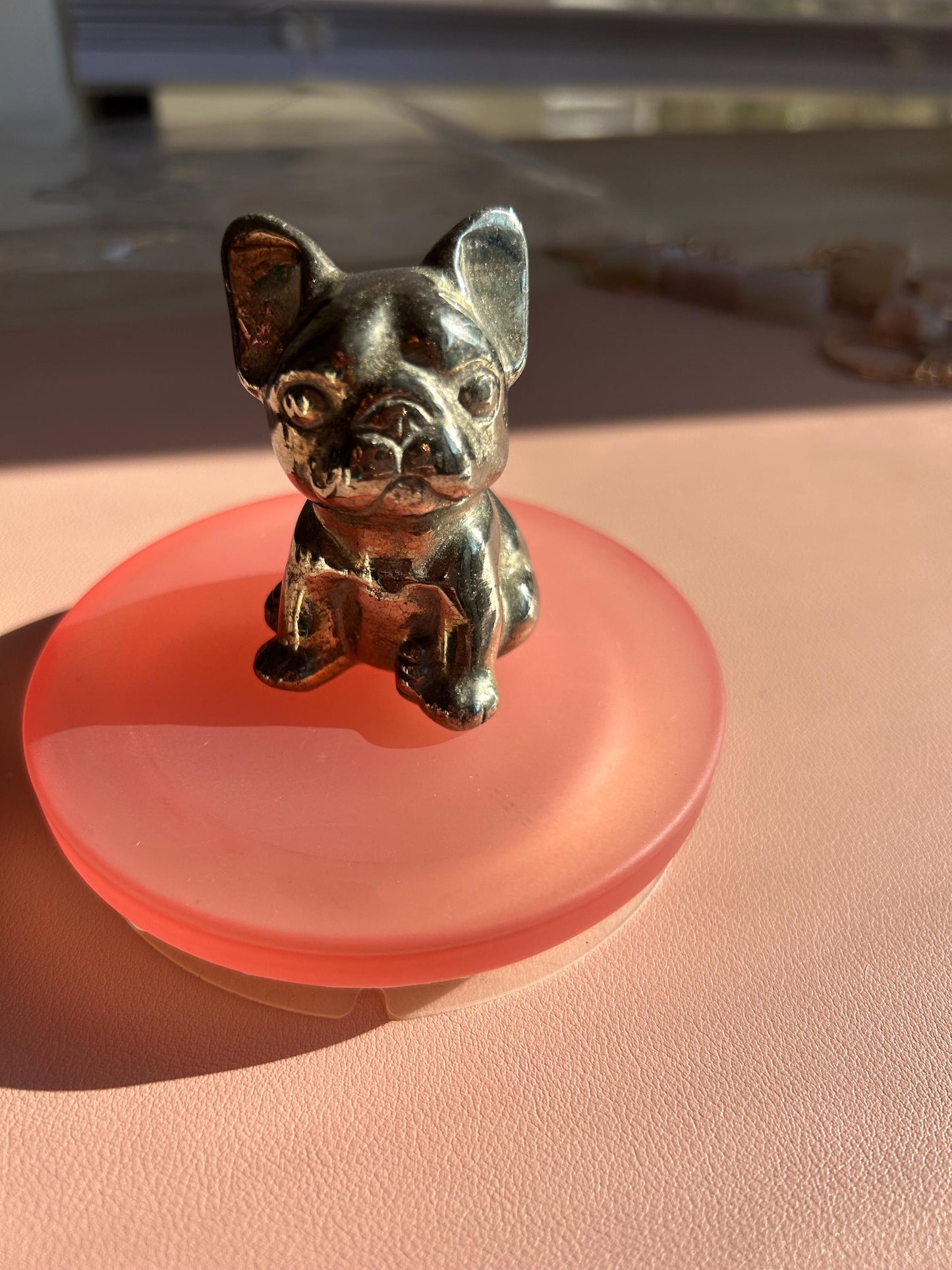 Pyrite Crystal “Lola” French Bulldog