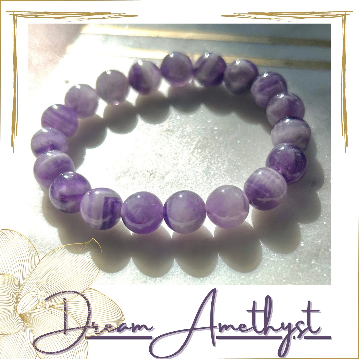 Dream Amethyst Crystal Bracelet
