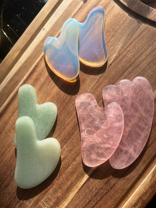 Crystal Gua Sha Facial Tool