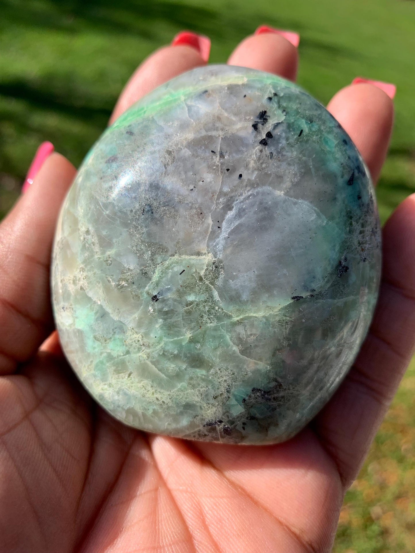 Green Moonstone Freeform